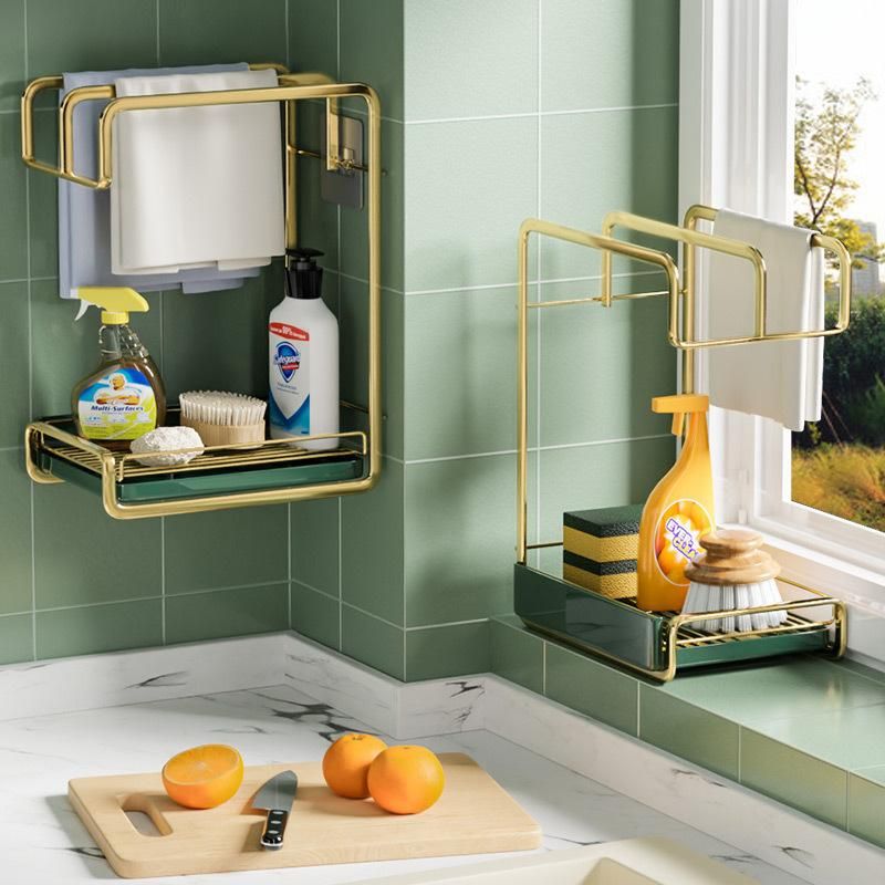 Golden Sink Silverwear Wall Kitchen Holder